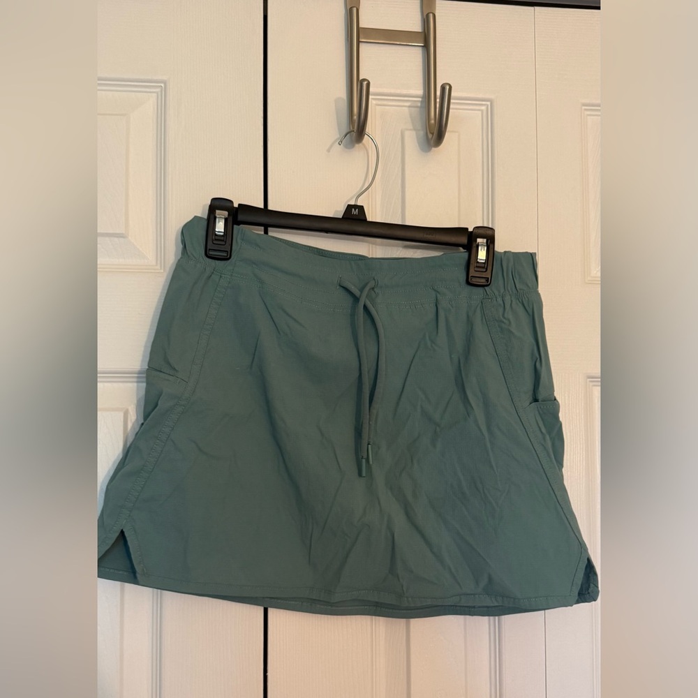 Telluride Teal Skirt with Drawstring Waist